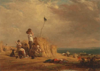 Repos de midi, moisson